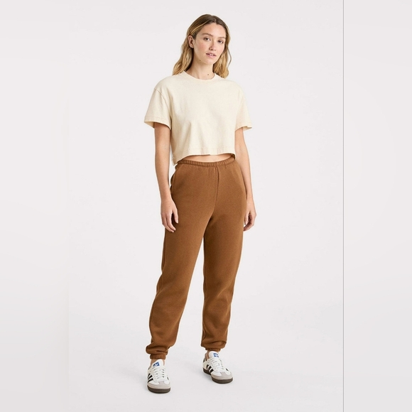 nuuds Pants - Nuuds Classic Sweatpants in Chocolate Size S